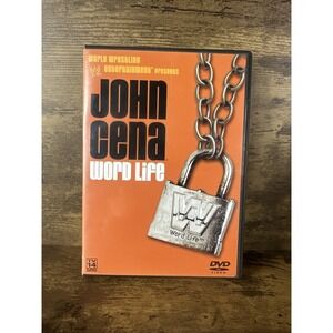 WWE John Cena: Word Life DVD 2004 – Very Good Condition, Tested, Ships Fast!